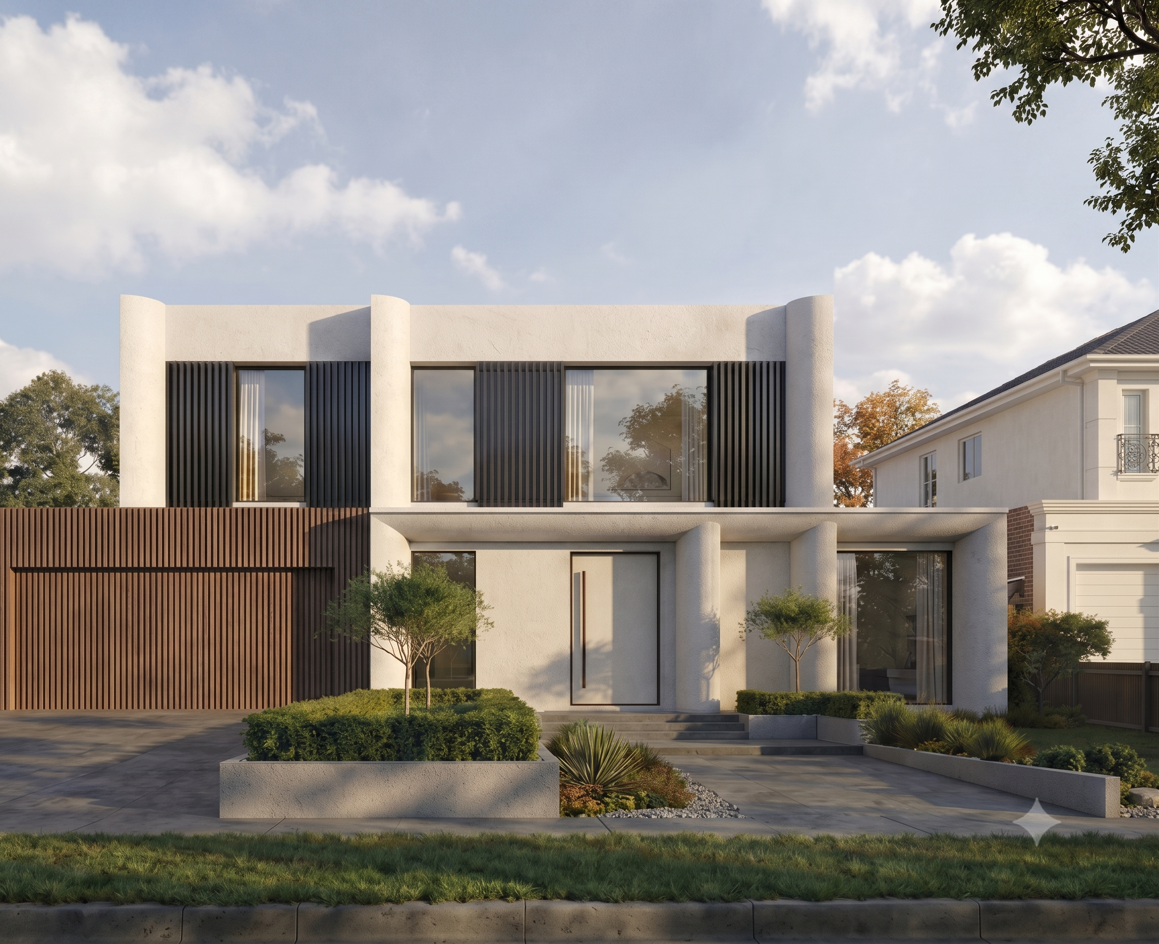 Shine Construction Team Pty Ltd Modern Cladding & Rendering